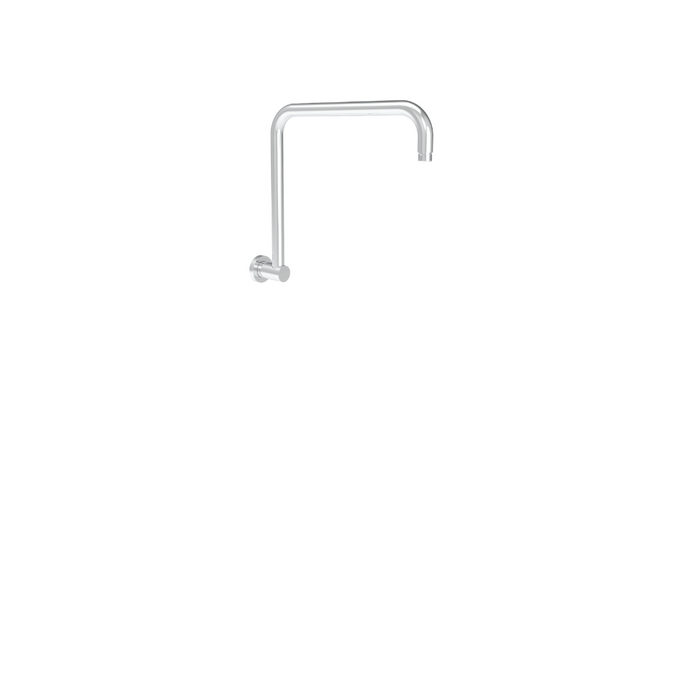 Square Gooseneck Shower Arm Chrome