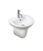 SEIMA Chios 515 Ceramic Wall Basin - Optional Shroud