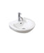 SEIMA Chios 515 Ceramic Wall Basin - Optional Shroud