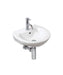 SEIMA Chios 515 Ceramic Wall Basin - Optional Shroud