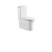 Azzura Ultra Wall Faced Rimless Dual Flush Back Inlet Toilet