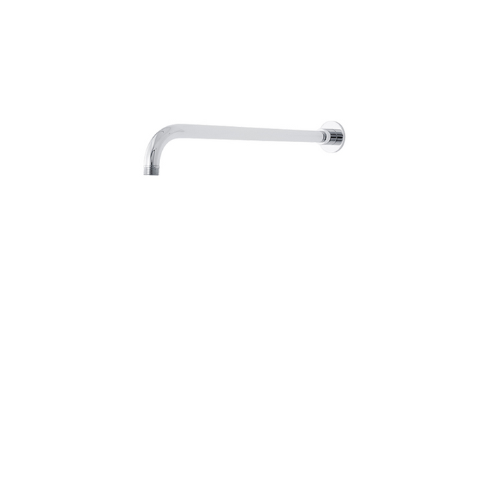 Azzura Option Franc 400mm Wall Arm (Brass) Bright Chrome