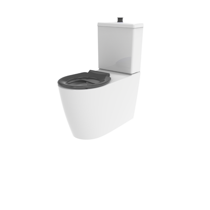 Azzura Wave Care 800 Rimless Wall Faced Dual Flush Back