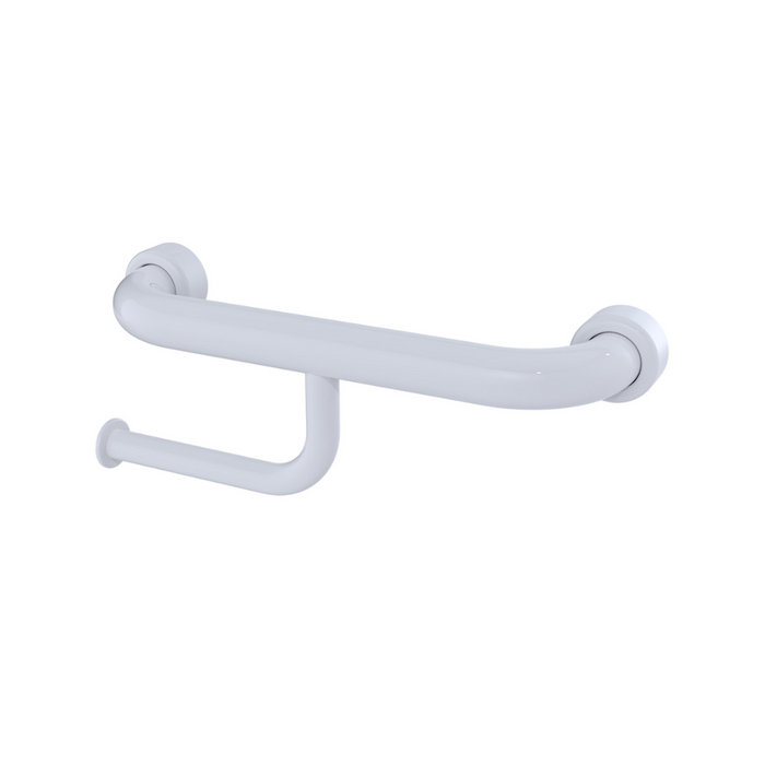 Conserv Hygienic Seal® Straight Grab Rail with Toilet Paper Holder