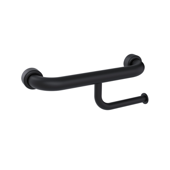 Conserv Hygienic Seal® Straight Grab Rail with Toilet Paper Holder