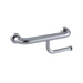 Conserv Hygienic Seal® Straight Grab Rail with Toilet Paper Holder