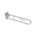 Conserv Tiltlock® 850mm Grab Rail With Fixed Toilet Paper Holder