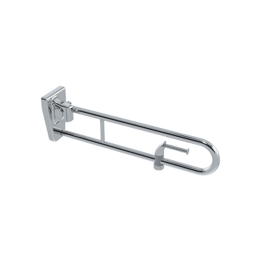 Conserv Tiltlock® 850mm Grab Rail With Flexible Fit Toilet Paper Holder