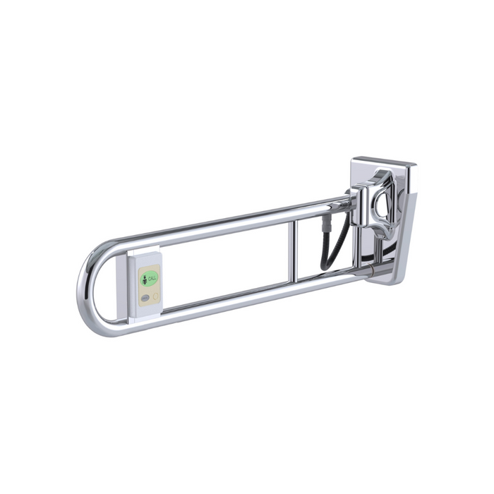 Conserv Tiltlock® 850mm Grab Rail With Nurse Call Mount Box