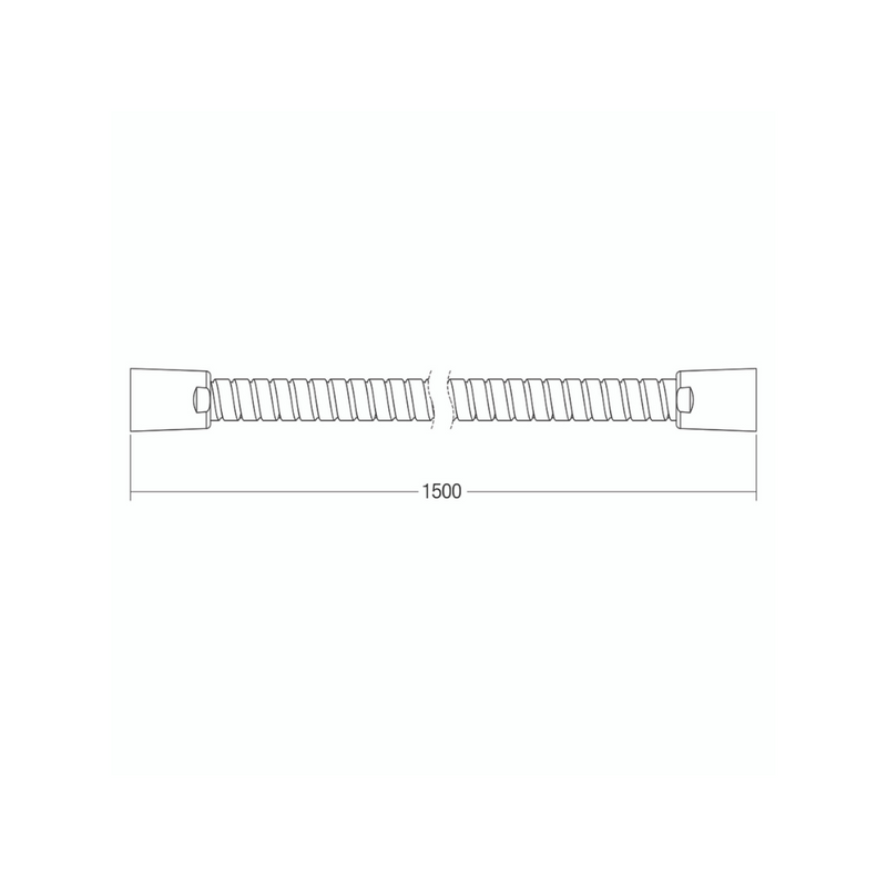 Conserv Metal Hose Double Hook & Loop - Agraff