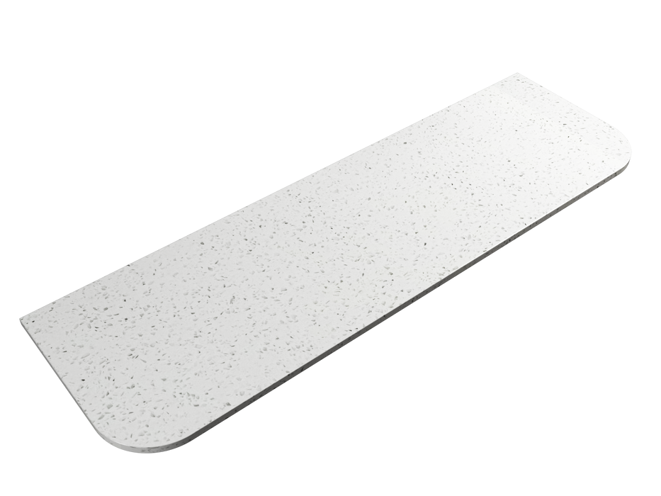 Aulic Pure Flat Stone Top Curved With No Hole