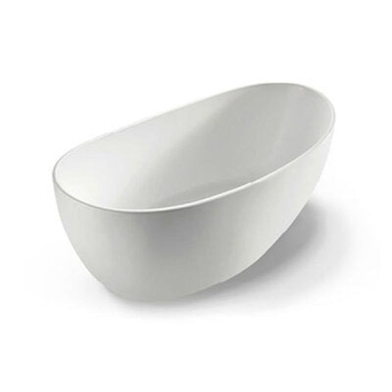 BNK Naga BTG-1700 Boat Shape Freestanding Bath Gloss White