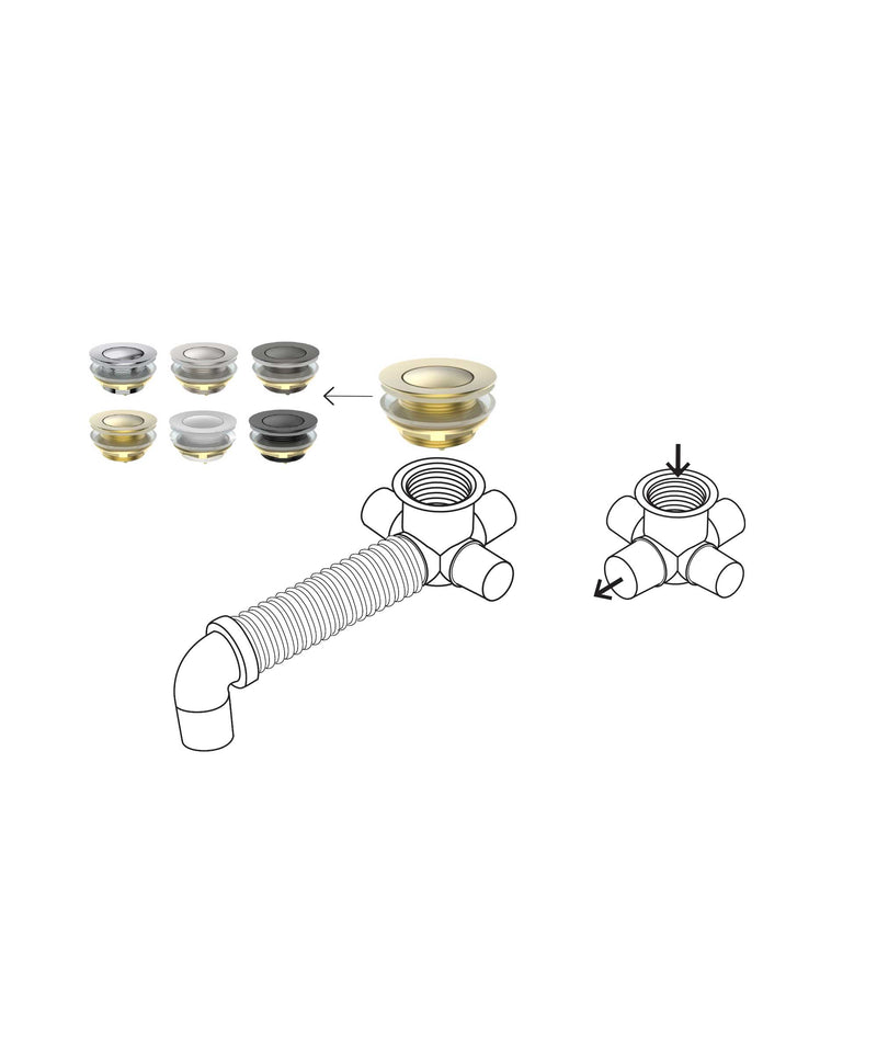 SEIMA FlexiWaste Bath Pop-out Kit - Premium Kit