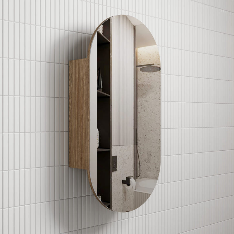 Aulic Beau Monde Oblong Shaving Cabinet 450mm