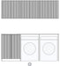 Otti Laundry Kit 1960A Noosa White Inc Benchtop & Laundry Sink