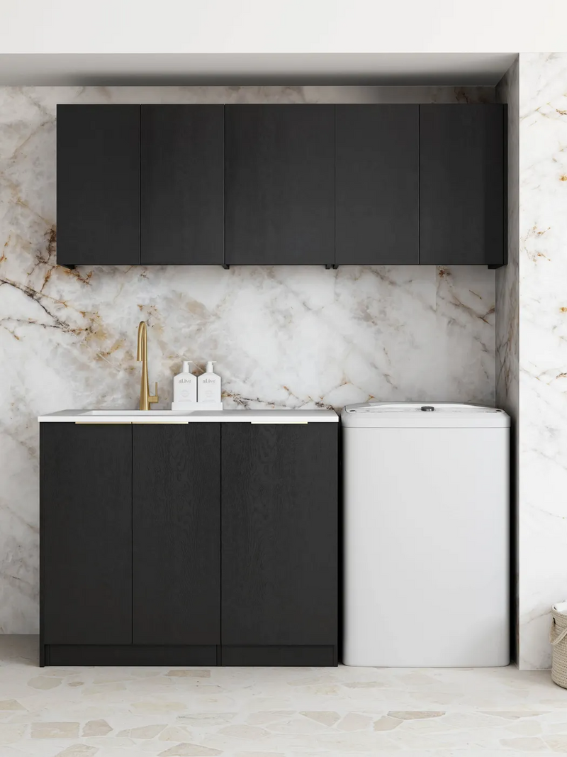 Otti Laundry Kit 1715 Byron/Bondi Oak with Stoen Top