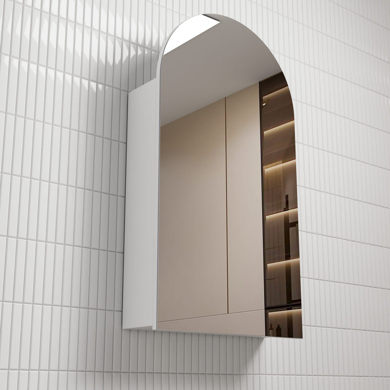 Aulic Canterbury Arch Shaving Cabinet 500mm