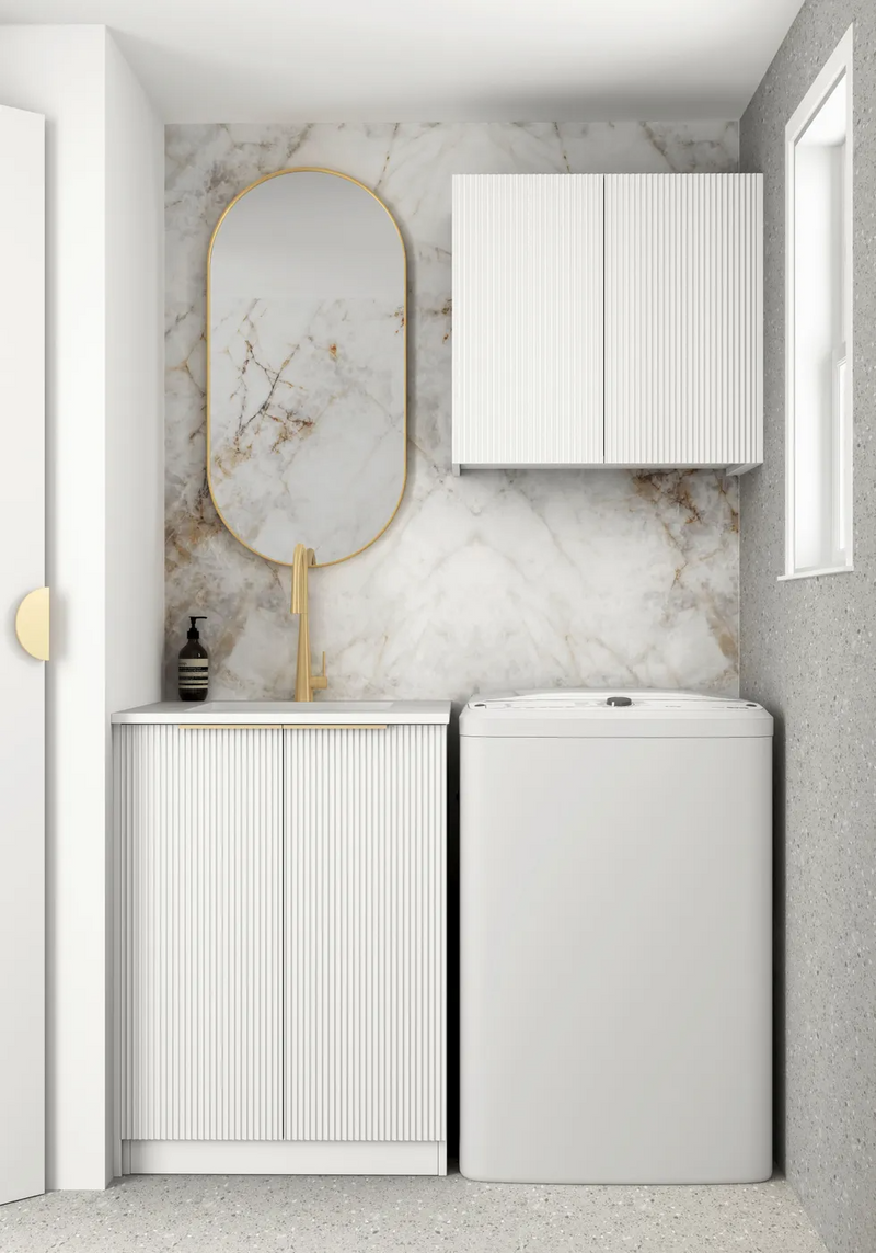 Otti Wall and Base Cabinets Kit 650 Bondi White