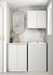 Otti Wall and Base Cabinets Kit 650 Bondi White