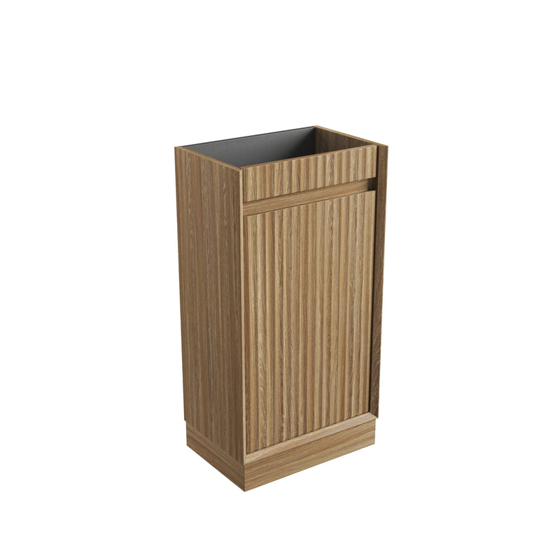 Aulic Mini Ravia Fluted Floor Standing 450mm Vanity