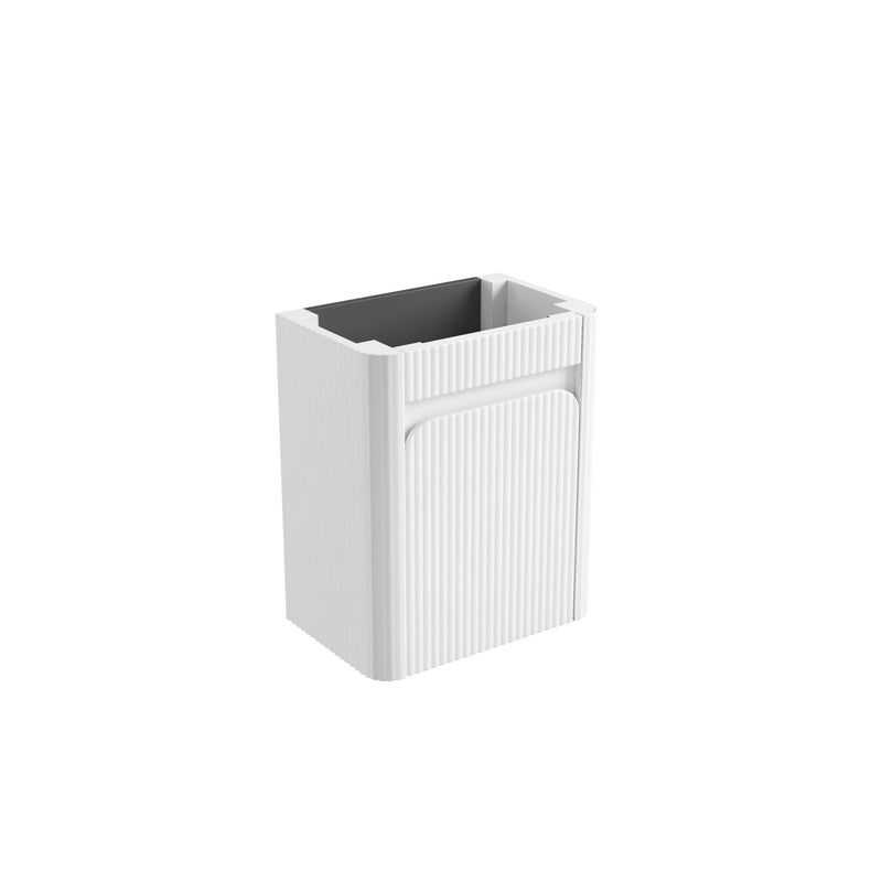 Aulic Mini Hartelle Fluted Wall Hung 470mm Vanity