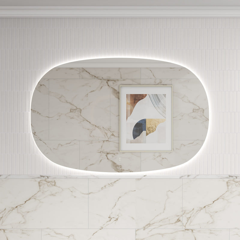 Aulic Valmont Horizontal 1400mm LED Mirror