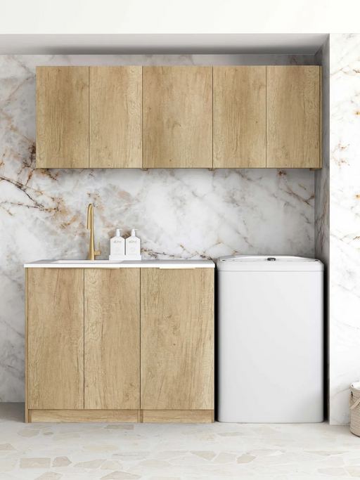 Otti Laundry Kit 1715 Byron/Bondi Oak with Stoen Top