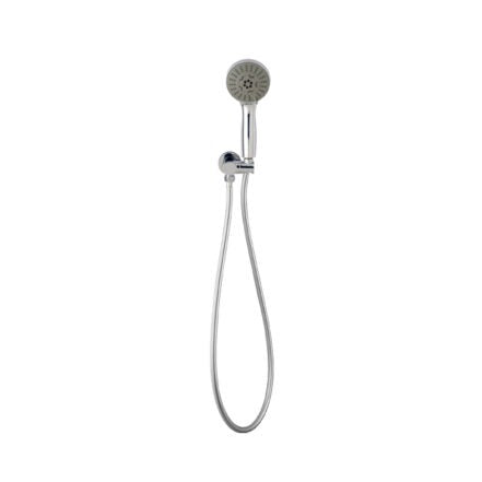 Oxygenic 100Mm Five Function Hand Shower With Hose And Outlet Mount