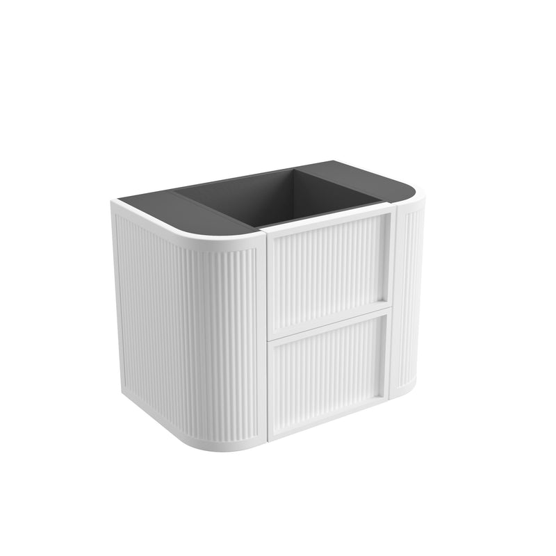 Aulic Ramee Fluted Wall Hung Vanity