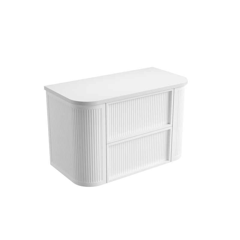 Aulic Ramee Fluted Wall Hung Vanity