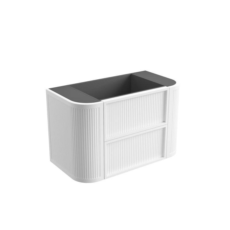 Aulic Ramee Fluted Wall Hung Vanity