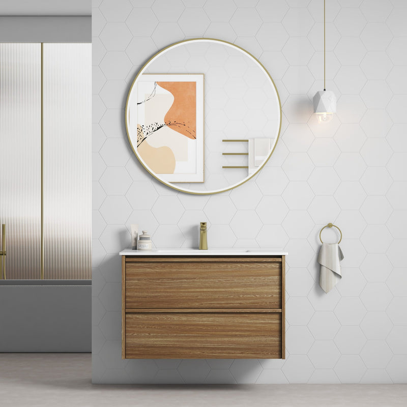 Aulic Venetta Framed Wall Hung Vanity