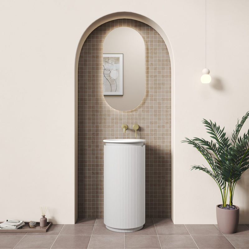 Aulic Civaro 420mm Pillar Cabinet
