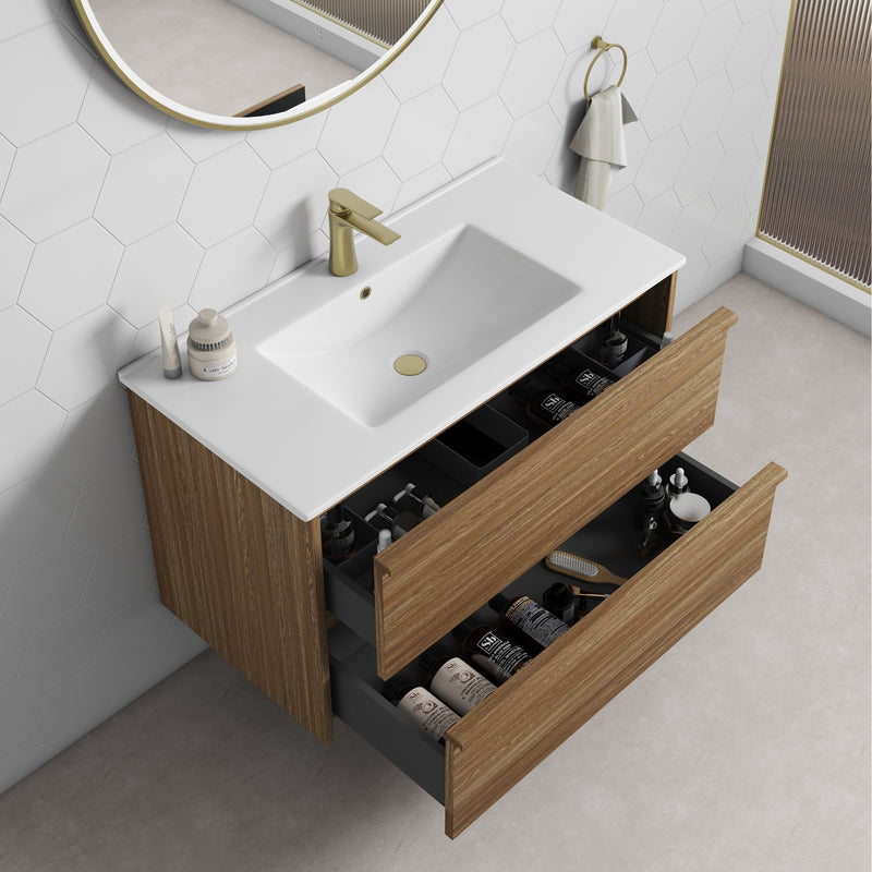 Aulic Venetta Framed Wall Hung Vanity