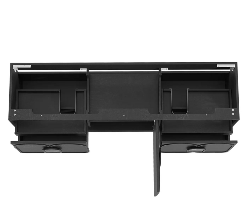 Otti Laguna Mk II Black Oak Wall Hung Vanity