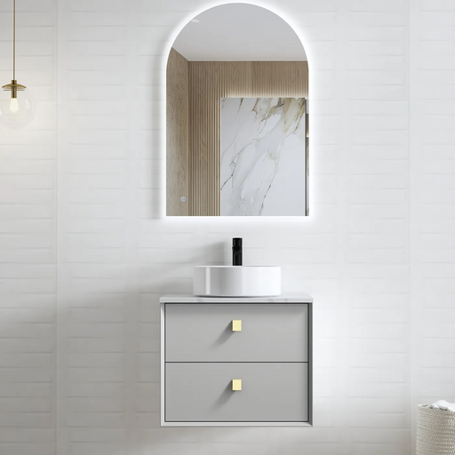 Otti Boston Light Grey Wall Hung Vanity