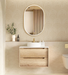 Otti Byron Natural Oak Wall Hung Vanity