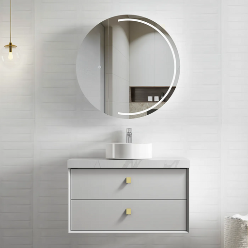 Otti Boston Light Grey Wall Hung Vanity