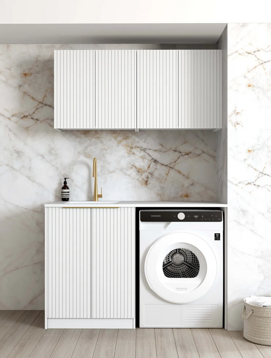 Otti Laundry Kit 1305 Noosa White with Stone Top