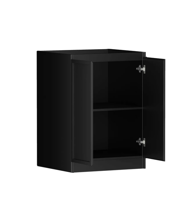Otti Hampshire White Base Laundry Cabinet with 1060mm Stone Top