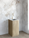 Otti Mini Laundry 430mm Byron/Bondi Oak with Stone Top