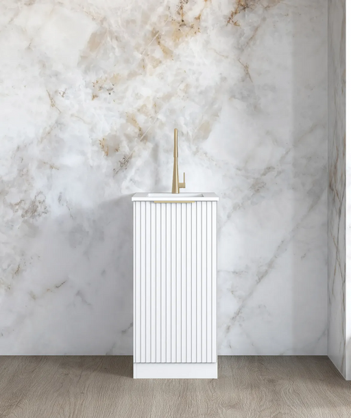 Otti Mini Laundry 430mm Noosa White with Stone Top