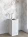 Otti Mini Laundry 430mm Noosa White with Stone Top