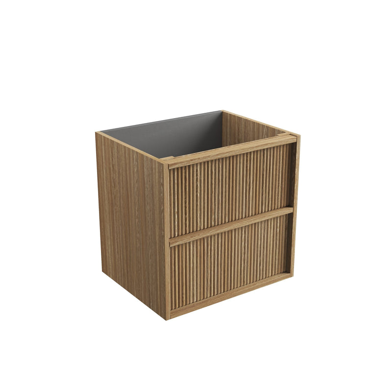 Aulic Venetta Fluted Framed Wall Hung Vanity