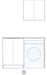 Otti Laundry Kit 1305 Byron/Bondi with Stone Top