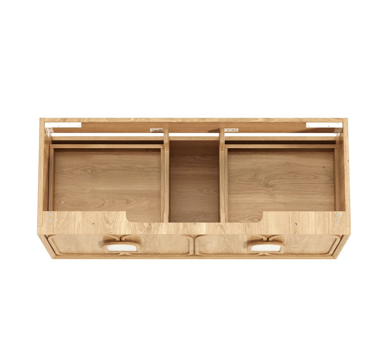 Otti Laguna Mk II Natural Woodland Oak Wall Hung Vanity