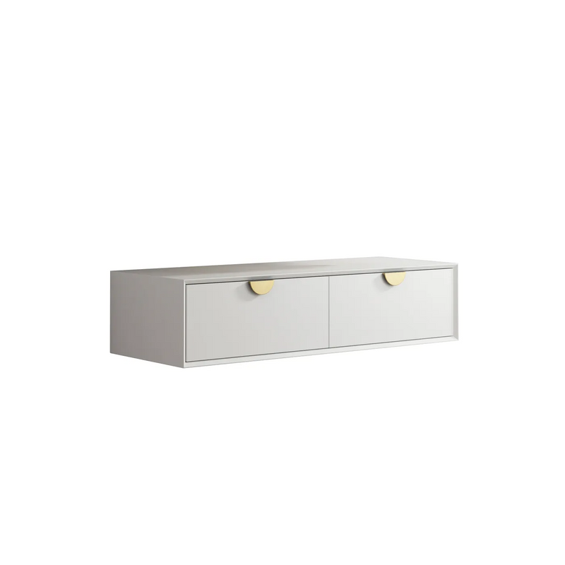 Otti Moonlight White Wall Hung Cabinet