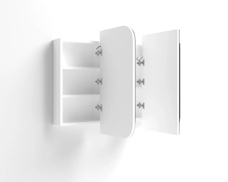 Otti LED Newport White Shaving Cabinet Premium Edition