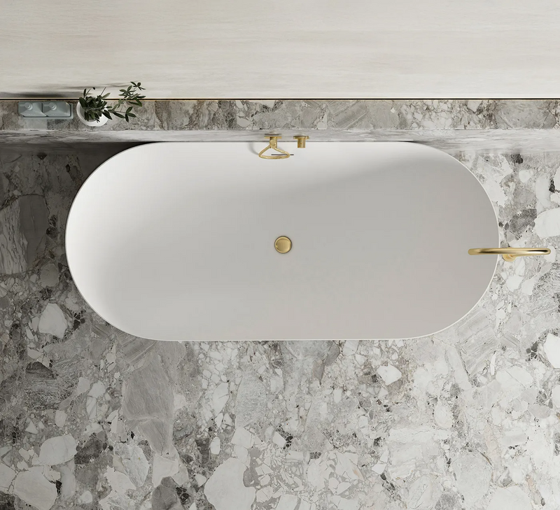 Otti Attica Bondi Freestanding Bath No Overflow