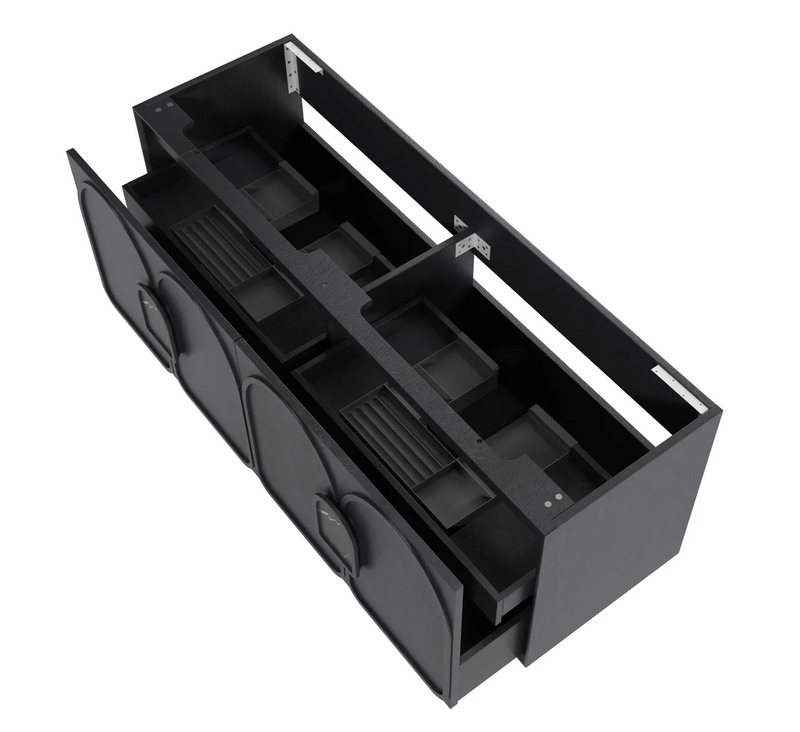 Otti Laguna Mk II Black Oak Wall Hung Vanity